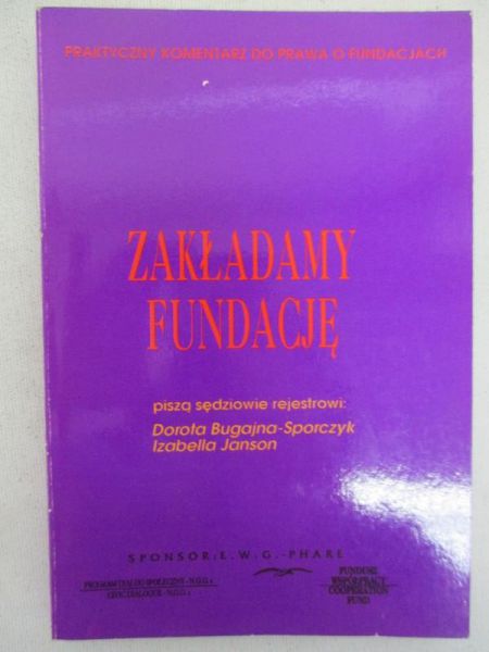 Zakładamy fundację
