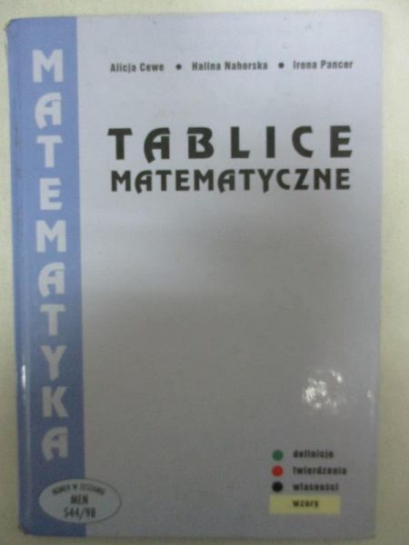 Tablice matematyczne