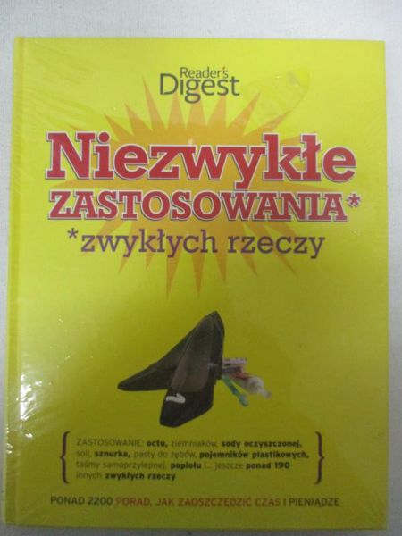 Niezwykłe zastosowania zwykłych rzeczy, nowa