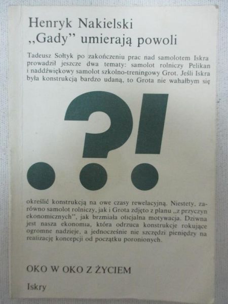 "Gady" umierają powoli