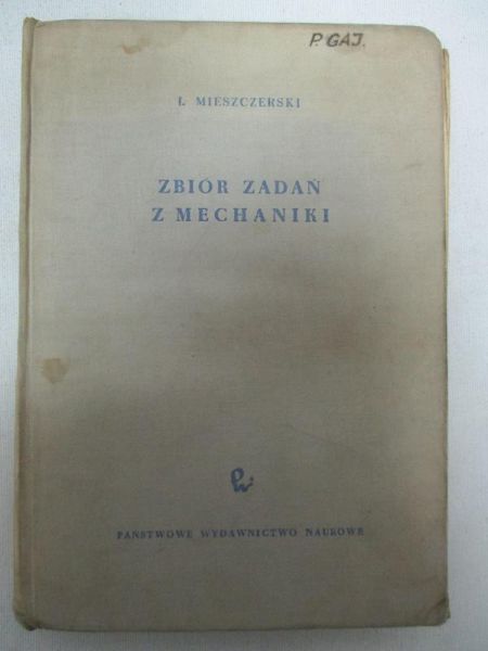Zbiór zadań z mechaniki