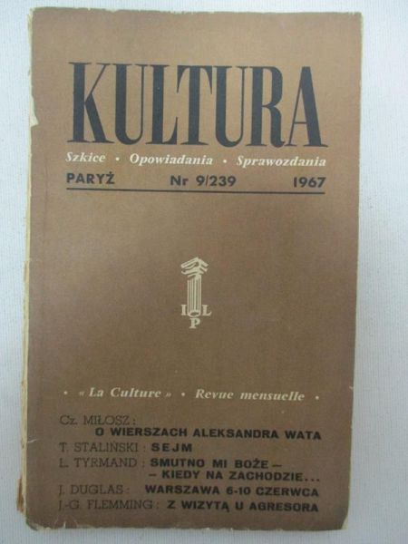 Kultura Paryska, nr 9/239 - 1967