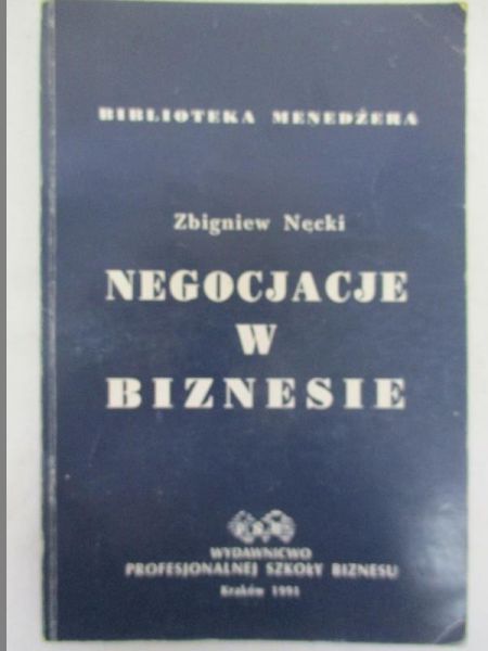 Negocjacje w biznesie