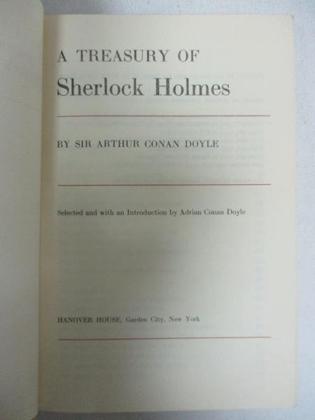 A Treasury of Sherlock Holmes