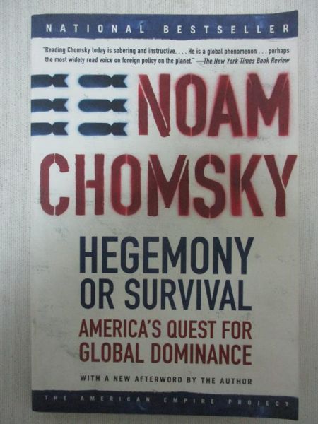 Chomsky Noam - Hegemony of survival