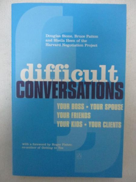 Difficult conversations