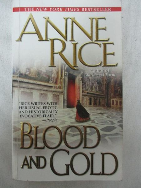 Blood and gold. The vampire Marius