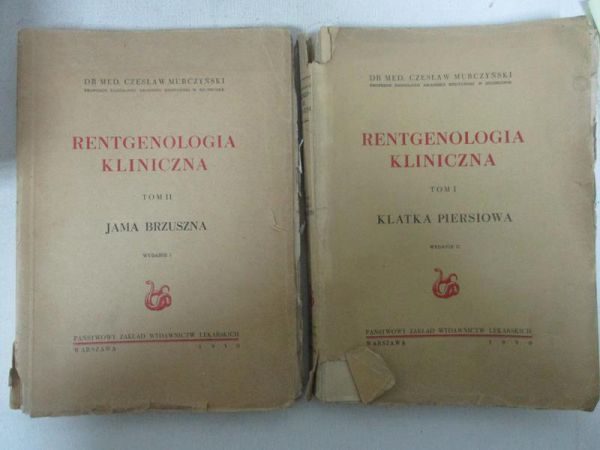 Rentgenologia kliniczna, tom I i II, 1950 r.