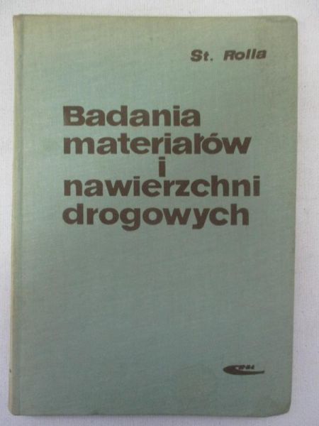 Badania materiałów  i nawierzchni drogowych