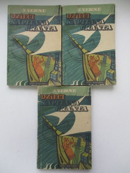 Dzieci kapitana Granta, t. I-III