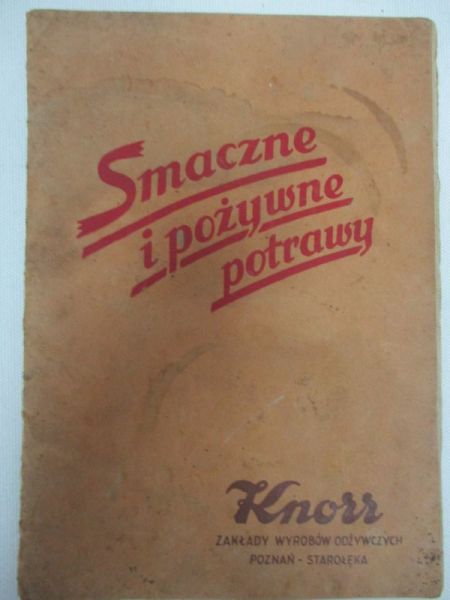 Smaczne i pożywne potrawy, 1937 r.