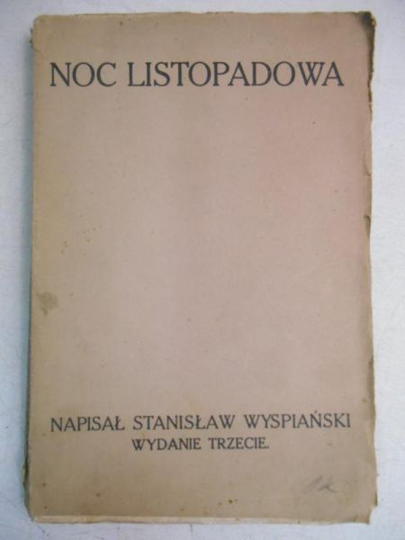 Noc listopadowa, 1930 r.