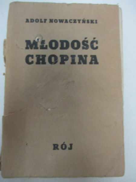 Nowaczyńśki Adolf - Młodość Chopina, 1939 r.