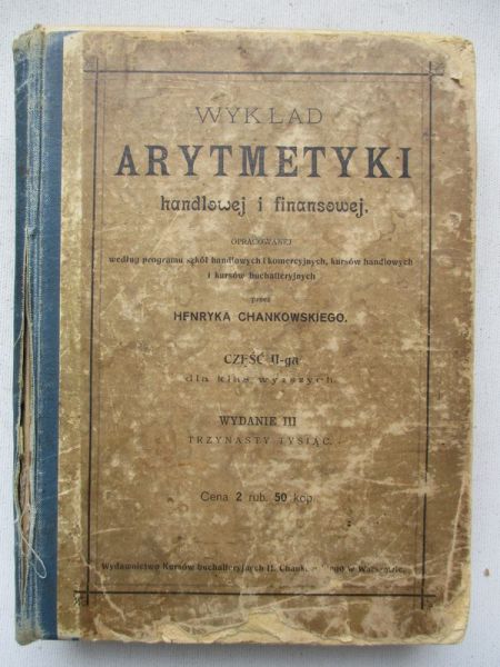 Wykład arytmetyki handlowej i finansowej