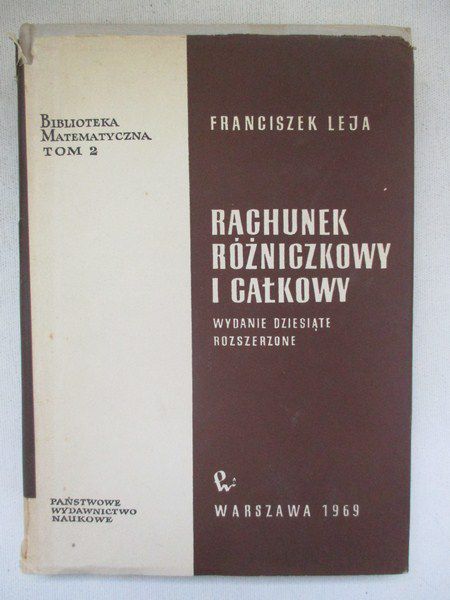 Rachunek różniczkowy i całkowy, t.2