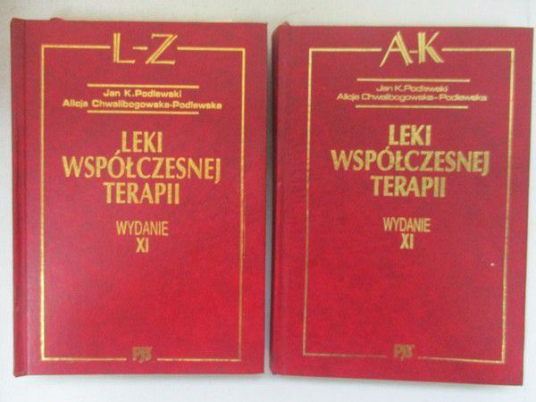 Leki współczesnej terapii, tom I A-K, tom II L-Z