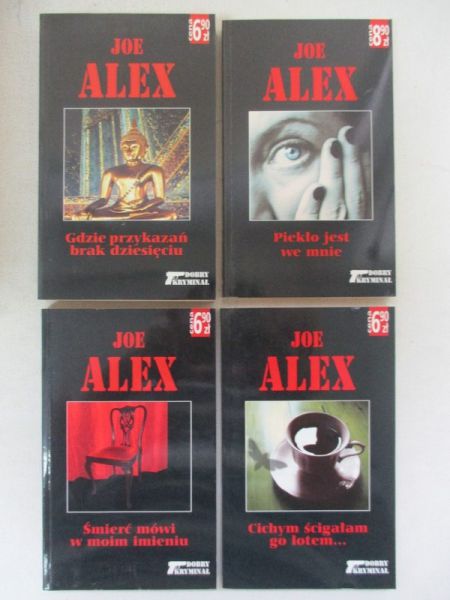 Alex Joe - Zestaw 4 książek