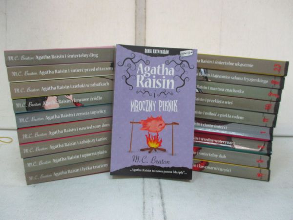 Agatha Raisin, zestaw 19 tomów