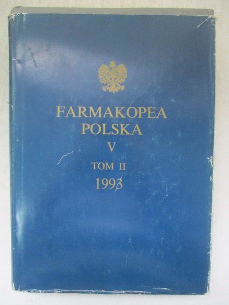Farmakopea Polska V, Tom II