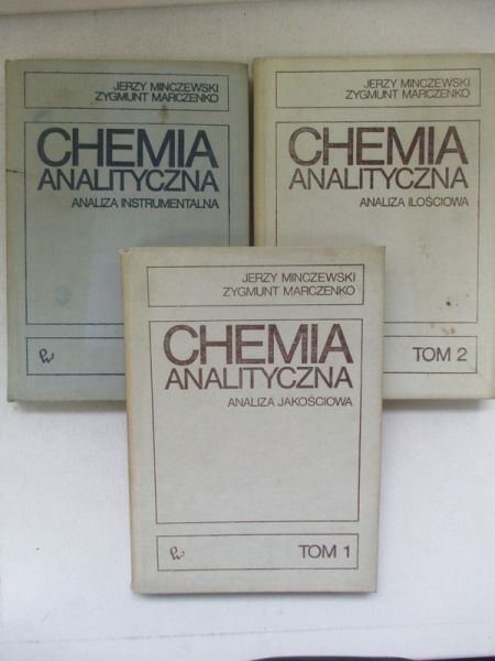 Chemia analityczna. Tomy I-III