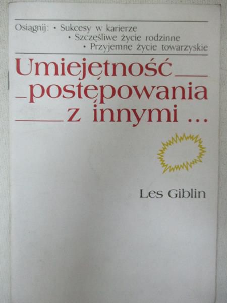 Umiejętność postępowania z innymi