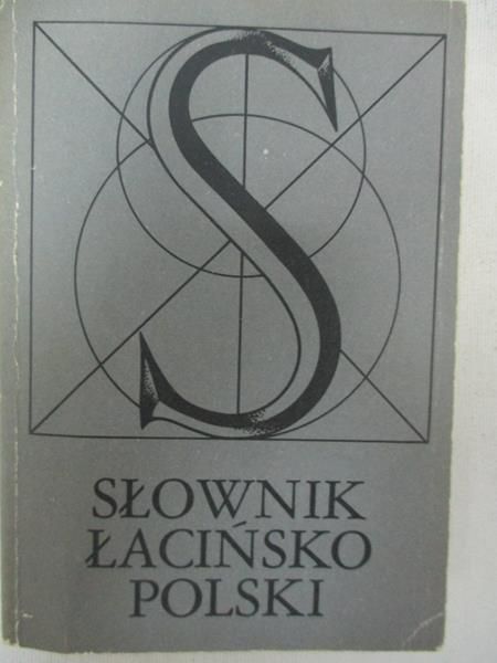 Słownik łacińsko - polski