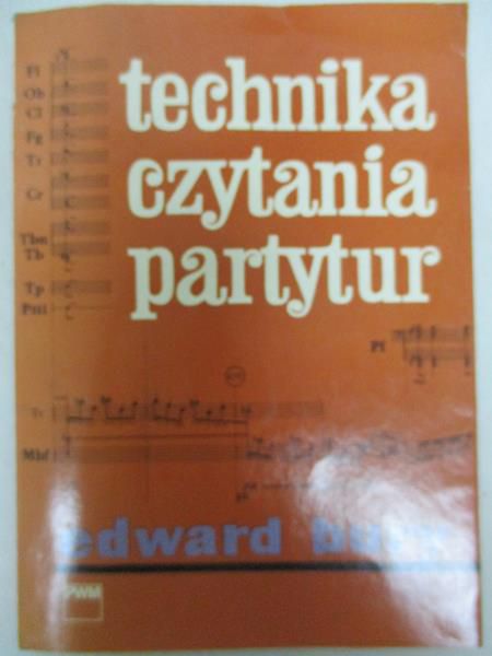Bury Edward - Technika czytania partytur