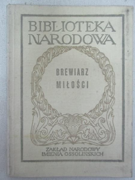 Brewiarz miłości. Antologia liryki staroprowansalskiej