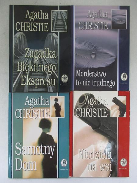 Christie Agatha - Zestaw 4 książek