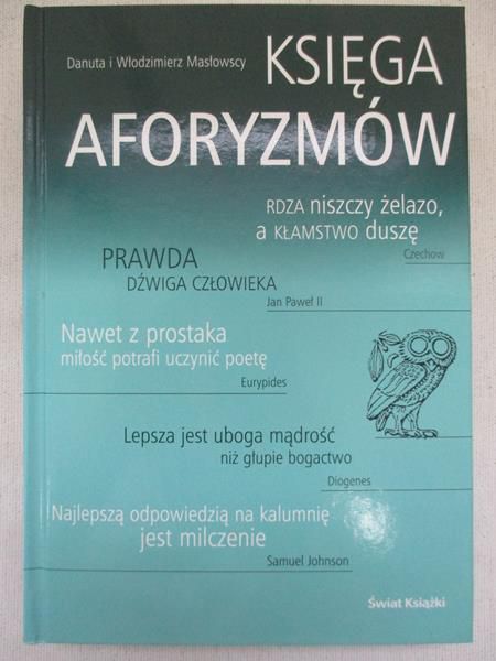 Danuta Masłowiec - Księga aforyzmów