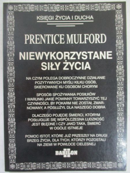 Niewykorzystanie siły życia