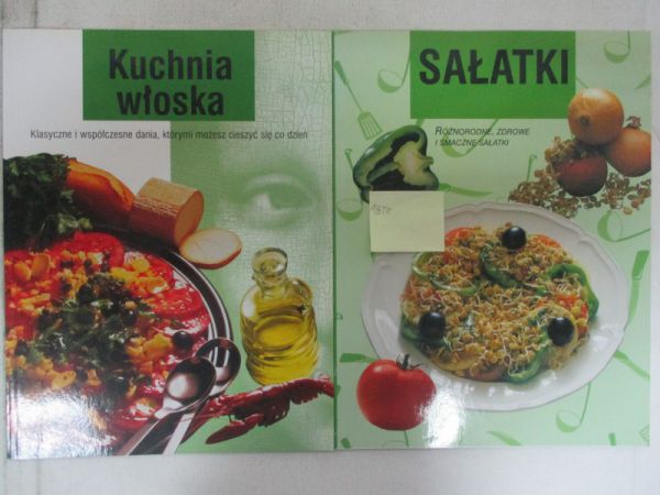 Sałatki, Kuchnia włoska, 2 książki