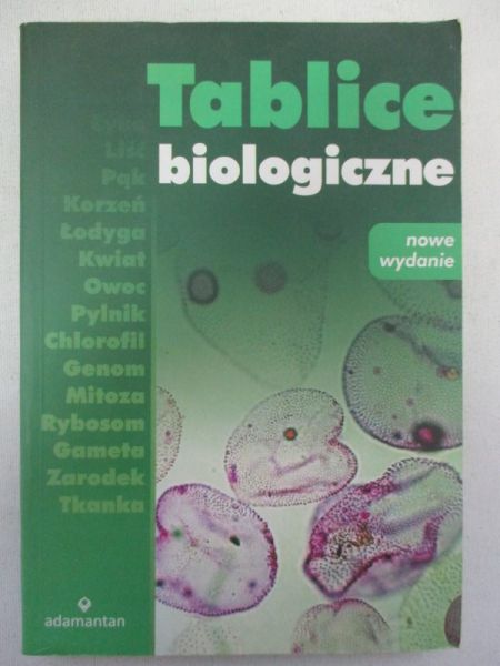 Mizierski Witold (red.) - Tablice biologiczne
