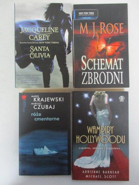 Zestaw 4 kryminałów