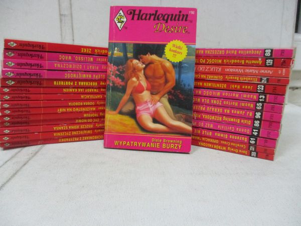 Harlequin Desire, 28 książek