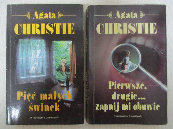 Christie Agata - Pierwsze, drugie... zapnij mi obuwie / Pięć małych świnek