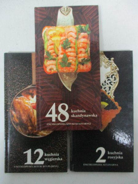 Łebkowski Marek / Łebkowska Danuta  - 2 Kuchnia rosyjska / 12 Kuchnia węgierska / 48 Kuchnia skandynawska