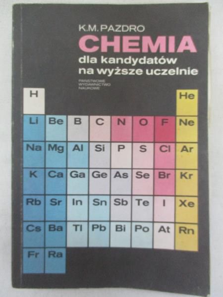 Chemia dla kandydatów na wyższe uczelnie