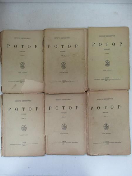 Potop, tomy I-VI, 1935 r.