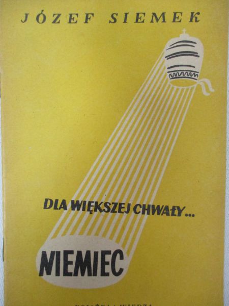 Dla większej chwały … Niemiec. Antyk 1494 r.