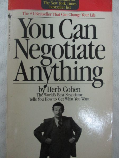 You can nagotiate anything