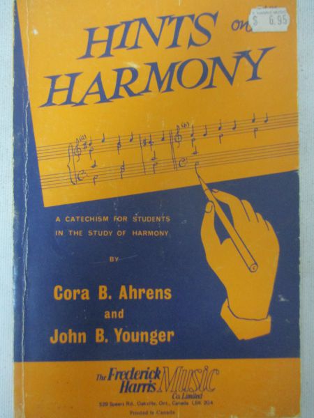 Ahrens Cora B. - Hints On Harmony
