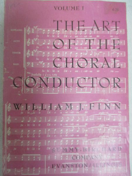 Finn William  -The art of the choral conductor