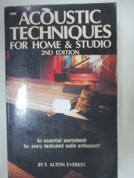 Acoustic techniques for home & studio