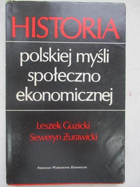 Historia polskiej myśli społeczno ekonomicznej