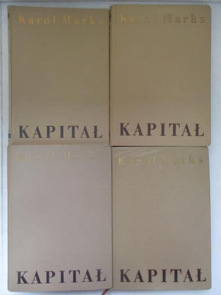 Kapitał, Tomy I-III
