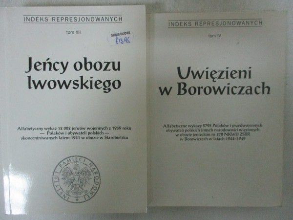 Indeks represjonowanych, t. IV, XII