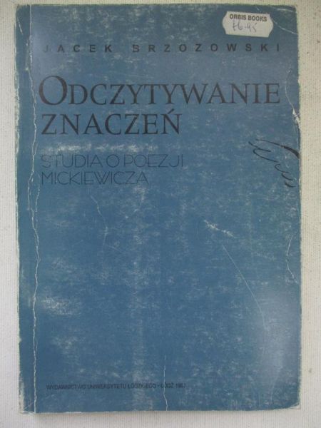 Odczytywanie znaczeń