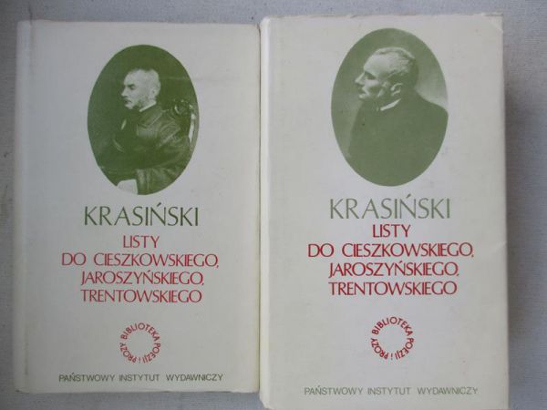 Listy do Cieszkowskiego, Jaroszyńskiego, Trentowskiego, Tom I-II