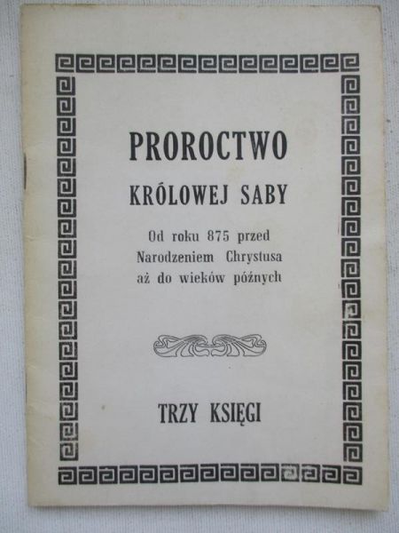 Proroctwo Królowej Saby